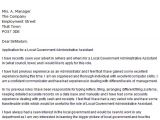 Executive assistant Cover Letter 2014 Local Government Administrative assistant Cover Letter
