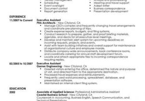 Executive assistant Resume Samples Best Executive assistant Resume Example Livecareer