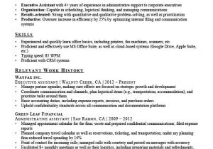 Executive assistant Resume Samples Executive assistant Resume Example Resume Companion