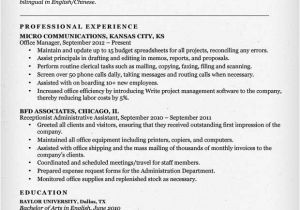 Executive assistant Resume Template Administrative assistant Resume Example Write Yours today
