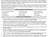 Executive assistant Resume Template Targeted Resume Resume Badak