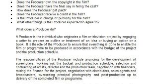 Executive Producer Contract Template Executive Agreement 10 Download Free Documents In Pdf Word