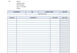 Exel Invoice Template Service Invoice Template Excel Invoice Example