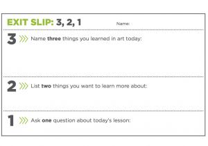 Exit Email Template 3 Simple Exit Tickets to Boost Student Comprehension the