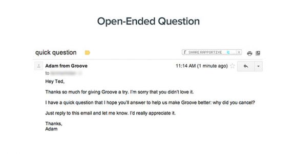 Exit Email Template How We Grew Our Customer Exit Survey Responses by 785