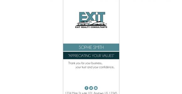 Exit Realty Business Cards Template Exit Realty Business Card 30 Exit Realty Business Card