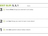 Exit Slips Template 3 Simple Exit Tickets to Boost Student Comprehension the