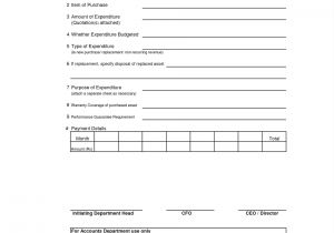 Expenditure Proposal Template Template Capital Expenditure Proposal Template