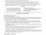 Experienced Mechanical Engineer Resume Sample Resume for An Experienced Mechanical Designer