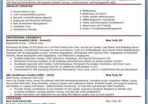 Experienced Rn Resume Templates Sample Resume Nurse No Experience