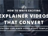 Explainer Video Script Template How to Write A Buzzworthy Explainer Video Script Free