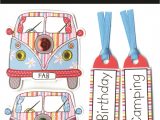 Express Yourself Diy Card toppers Birthday Camper Van Diy Greeting Card toppers with Images