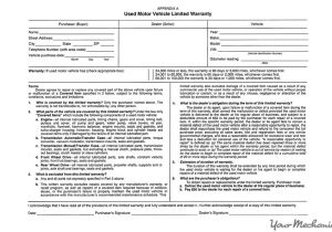 Extended Warranty Contract Template How to Use Your Car Warranty Successfully Yourmechanic