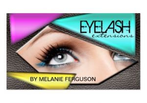 Eyelash Business Cards Templates Eyelash Extensions Business Card Templates Bizcardstudio