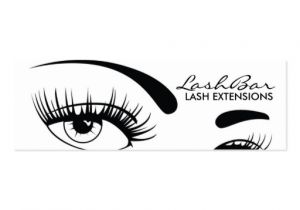 Eyelash Business Cards Templates Lash Extension Business Card Templates Bizcardstudio Com