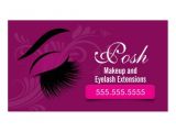 Eyelash Business Cards Templates Lash Extension Business Card Templates Page3 Bizcardstudio