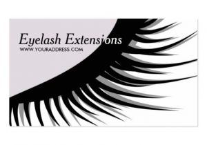 Eyelash Extension Business Card Template Lash Extension Business Card Templates Page2 Bizcardstudio