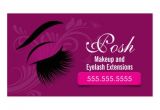 Eyelash Extension Business Card Template Lash Extension Business Card Templates Page3 Bizcardstudio