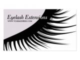 Eyelash Extension Gift Certificate Template Cute Eyelash Extensions Business Card Zazzle