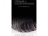 Eyelash Extension Gift Certificate Template Eyelash Extensions Black Business Card Zazzle