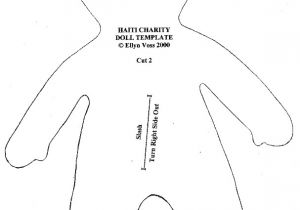 Fabric Doll Template Cloth Doll Charity Projects