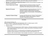 Fabrication Engineer Resume Sample Resume for An Entry Level Manufacturing Engineer
