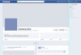 Facebook Company Page Template Facebook Page Template Cyberuse