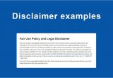 Facebook Disclaimer Template Disclaimer Examples Termsfeed