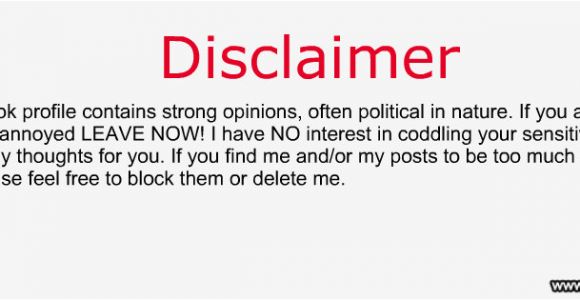 Facebook Disclaimer Template the Gallery for Gt Public Relations Strategy