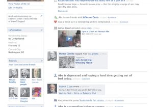 Facebook Templates for Projects Facebook Template History Tech
