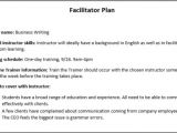 Facilitation Plan Template How to Distribute and Implement Instruction Webucator