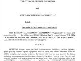 Facilities Management Contract Template 9 Facility Agreement Templates Free Sample Example