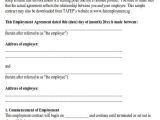 Fair Work Employment Contract Template Job Agreement Contract Sample 7 Examples In Word Pdf