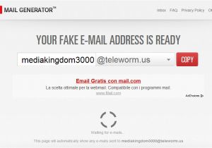 Fake Email Template Generator Fake Mail Generator Un Generatore Automatizzato Di