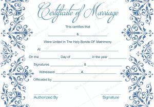 Fake Marriage Certificate Template Fake Marriage Certificate Template Dotxes
