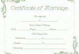 Fake Marriage Certificate Template Standard Marriage Certificate Template Dotxes