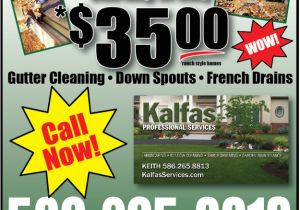 Fall Clean Up Flyer Template Kalfas Tree Service Tree Service Shelby Twp