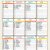 Family Birthday Calendar Template Birthday Calendar Calendar Template Free Premium