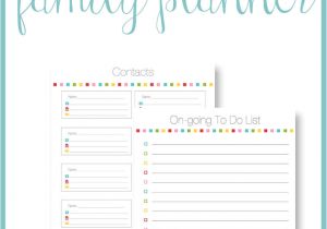 Family Calendar Template 2014 Free Printable Family Planner I Heart Nap Time