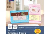 Family Next Door Blank Card Avery Greeting Cards Inkjet Printers 20 Blank Cards and Envelopes 5 5 X 8 5 Folded 3265