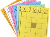 Family Next Door Blank Card Hygloss Products Inc Blank Bingo Cards assorted Colors