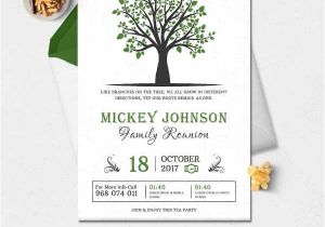 Family Reunion Flyer Template Free 32 Family Reunion Invitation Templates Free Psd Vector