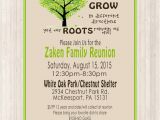 Family Reunion Flyer Template Free Family Reunion Invite Printable Digital Invitation