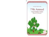 Family Reunion Flyer Template Word Family Reunion Invitations Microsoft Word Templates