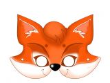 Fantastic Mr Fox Mask Template Brincadeiras Limao Flor