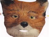 Fantastic Mr Fox Mask Template Fantastic Mr Fox Mask Happy Face Pinterest Fox Mask