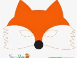 Fantastic Mr Fox Mask Template Free Printable Fox Mask Fox with Glasses