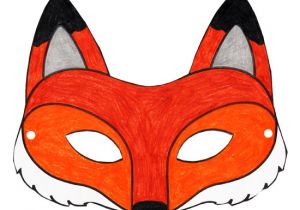 Fantastic Mr Fox Mask Template Printable Animal Masks Craft Kids 39 Crafts Firstpalette Com