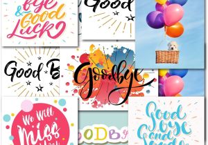 Farewell and Good Luck Card Doodlecards Pack Of 20 Mixed Leaving Goodbye Good Luck Greeting Cards