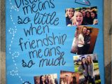 Farewell Card for Best Friend Distance Canvas for A Friend with Images Birthday Diy
